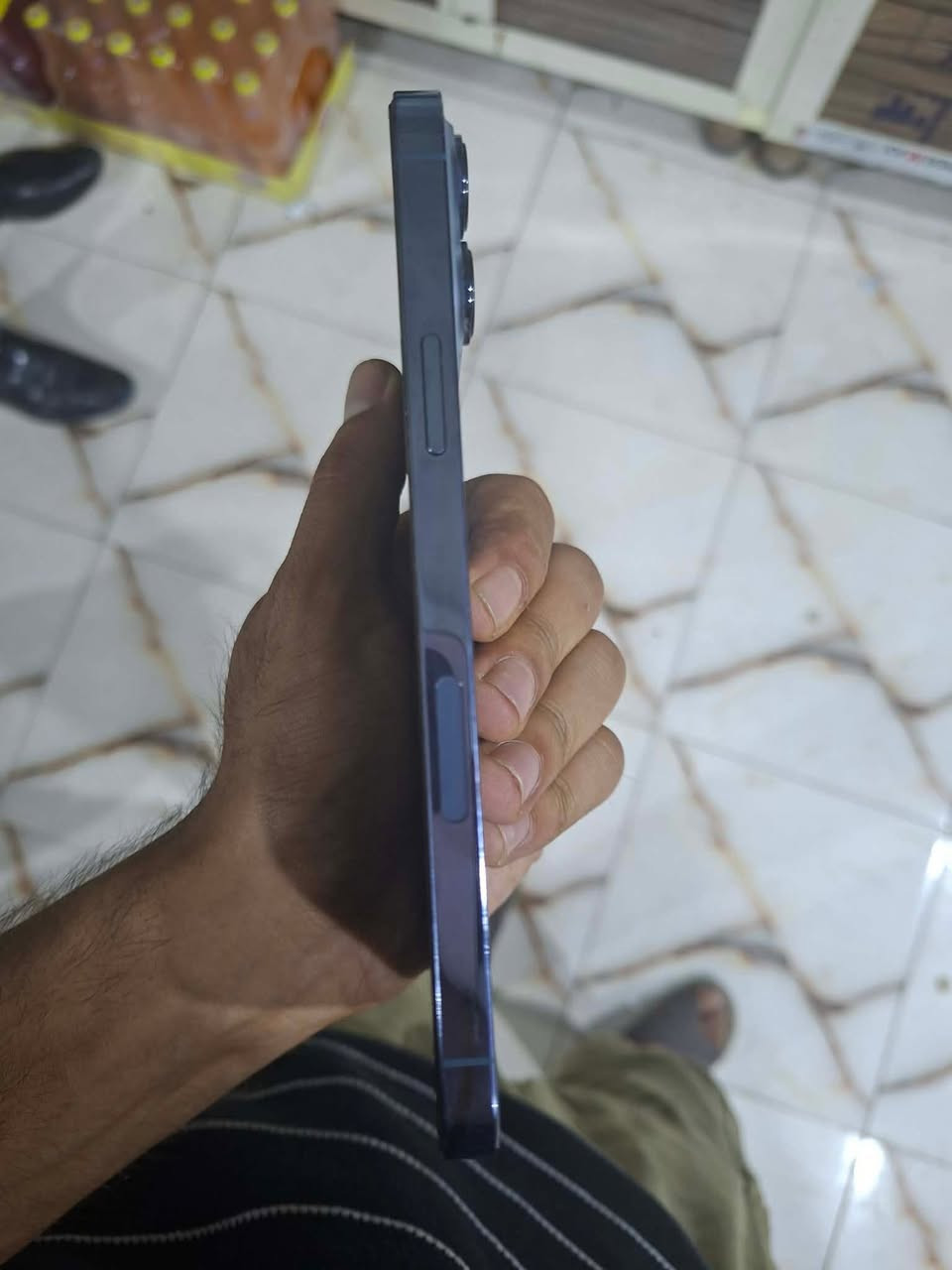 السلام عليكم ايفون١٣برو ماكس امريكي ذاكره ٢٥٦ بطاريه١٠٠مستبدله(البطاريه وكاله) نضافه التلفون٩٧بالميه مكفول من كل شي السعر٦٥٠ بدون عمله
***********
مكاني الحمزه الغربي
