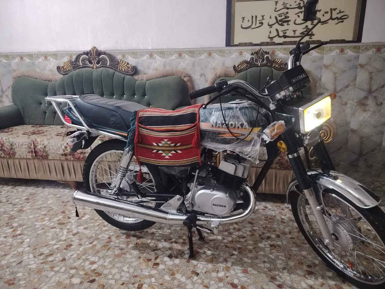 السلام عليكم موطور ساسوكي 
للمروسه اب اربعه كير او دايون
المكان كربله طويريج ***********
