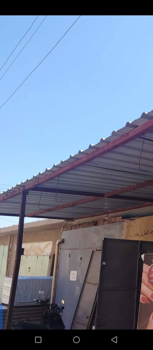 متاح سقيفه الطول 7 متر والعرض 2متر نضيفه  اتصال ع رقم ‏‪***********‬‏
