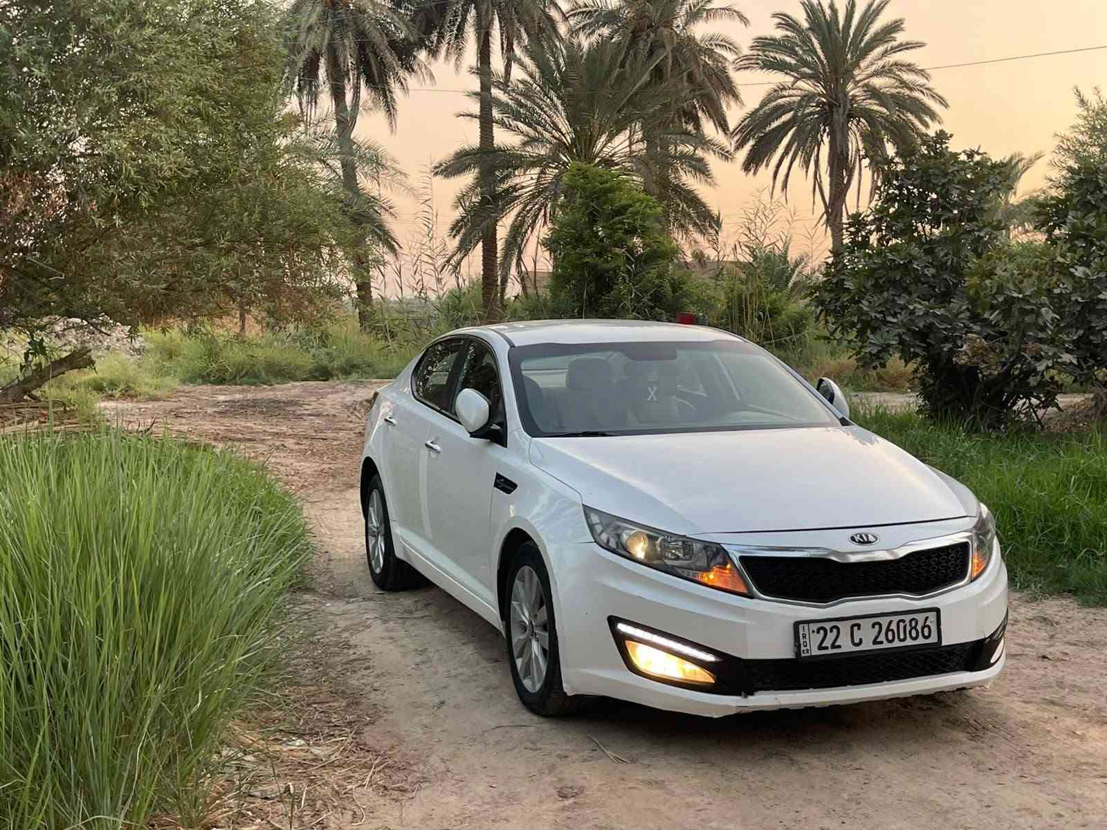 سلام عليكم من رخصت الادمن المحترم كيا اوبتيما موديل 2014 خليجي مكفولة من الصبغ فول عدا البنرامه مواصفات مكينه 2400 بصمه تبريد خلفي امامي حساس خلفي رقم أربيل تريد تحويل تريد وكاله للاستفسار على الرقم الموجود ‏‪***********‬‏ مكاني بابل الحمزه الغربي عليه السلام ولسونار مرفق مع الصور
