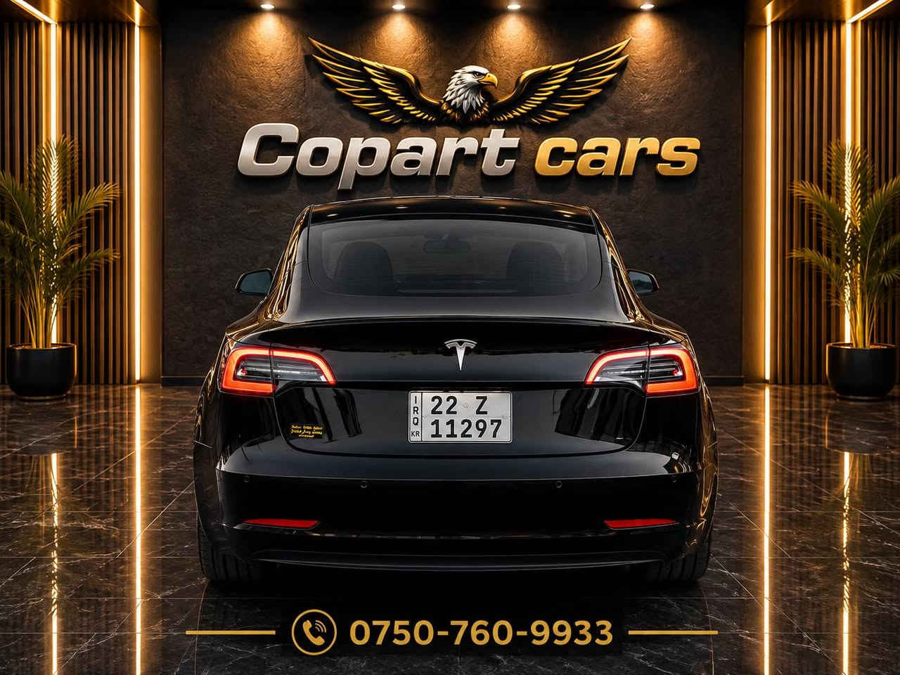السيارة:- Tesla 3 2022 Sport
موديل: : 2022
ماشية:-55,000میل 
مواصفات:-Sport
بدون ايرباك
سيارة رادار كارةباي  باتري كل و بشرت
تفاصيل اكثر الاتصال علی ارقام التاليه
*********** واتساب كورك
شركة كۆپارت كارس
اربيل شارع مخمور فرع ناقلات أربيل, العراق
