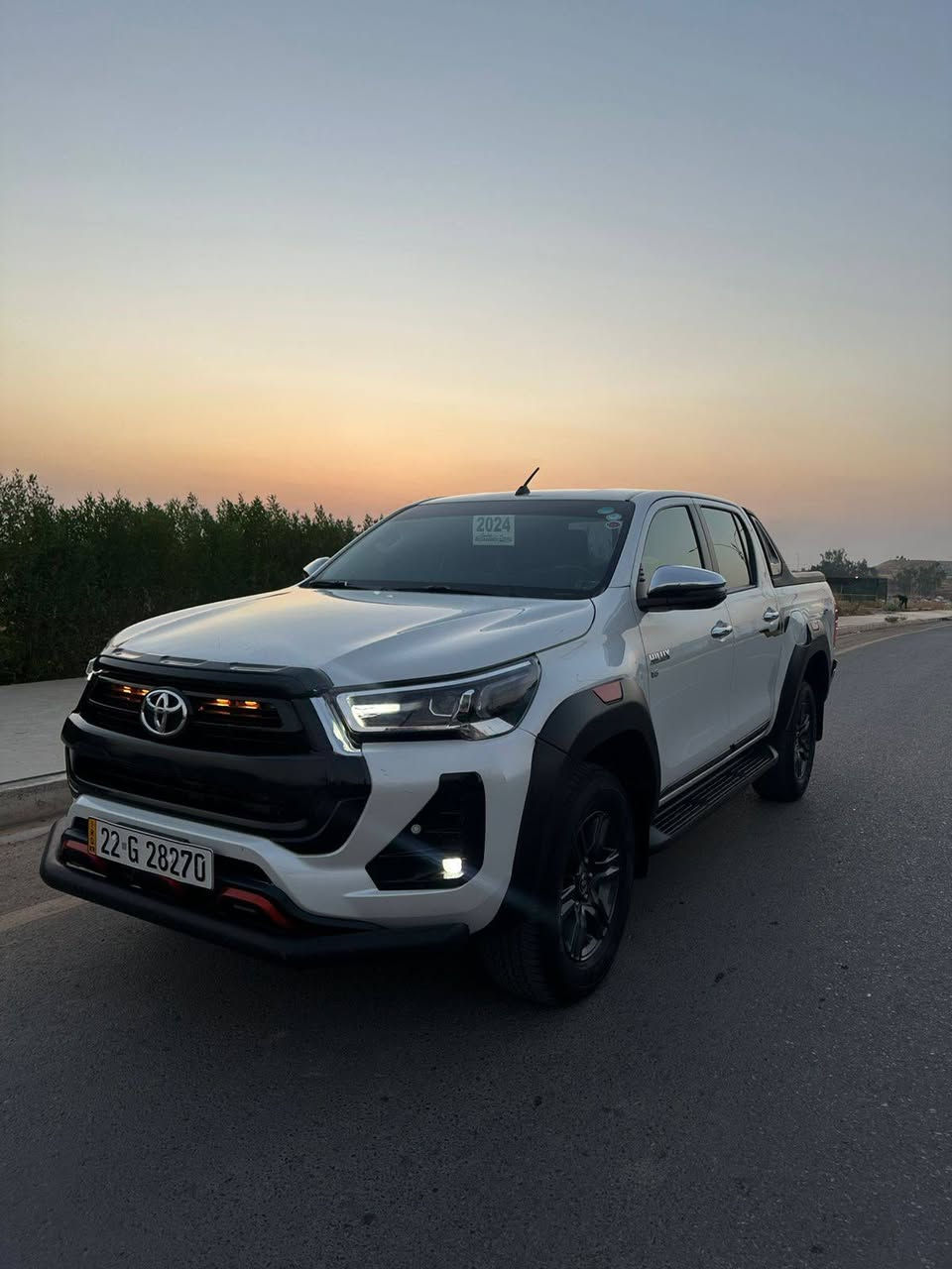 ﷽
سلام عليكم 
هايلوكس TRD 2024 v6
كويتي سيد نهرو 
لون ابيض صدفي مكفول من دعاميه للدعاميه بدون صبغ بدون ضرر كير اوتوماتيك 6 سرعات 
فول مواصفات مناقصه ايشي ترايك وين ماتريد ماتصرف علي دينار رقم اربيل باسمي شرط التحويل ماشي 77 الف حقيقي 
عنوانه موصل السعر 370 وبي مجال للطيبين للاستفسار خاص او اتصل 
***********
