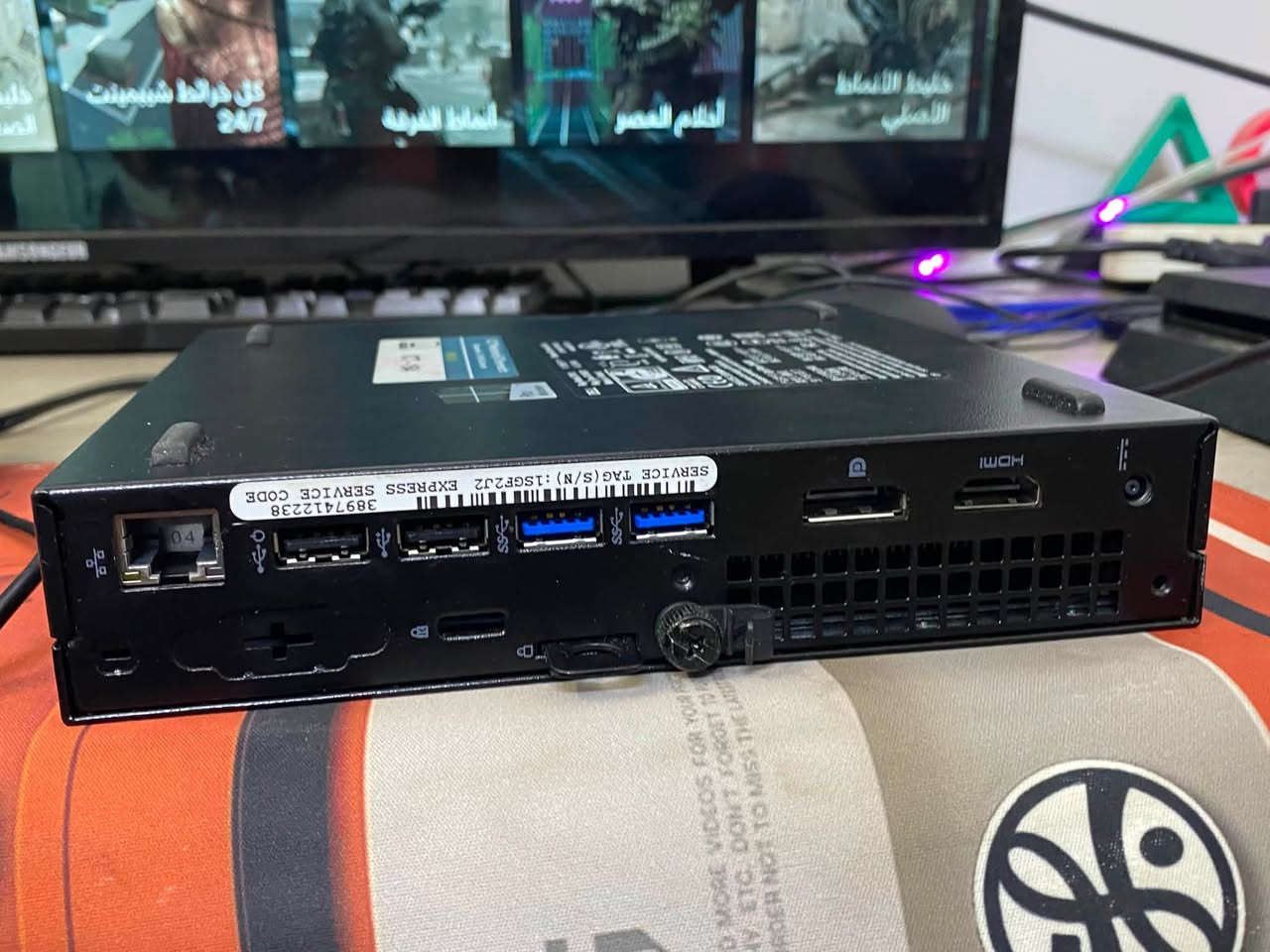 🔥 للبيع ميني بي سي Dell OptiPlex 3040 Micro + شاشة 24 إنچ 🔥
💻 مواصفات الجهاز:

* Intel Core i3 الجيل السادس
* RAM 8GB DDR3
* SSD 120GB تقريبًا
* Intel HD Graphics
* جهاز Mini PC مرتب ومناسب للاستخدام اليومي والدراسة والمكتب

🖥️ شاشة Philips قياس 24 إنچ

🎁 ويا الجهاز:

* كيبورد ⌨️
* ماوس 🖱️
* قطعة Wi-Fi 📶

💰 السعر: 225,000 دينار

📦 التوصيل متوفر لكل العراق 🇮🇶

📞 للاستفسار والطلب: ***********
