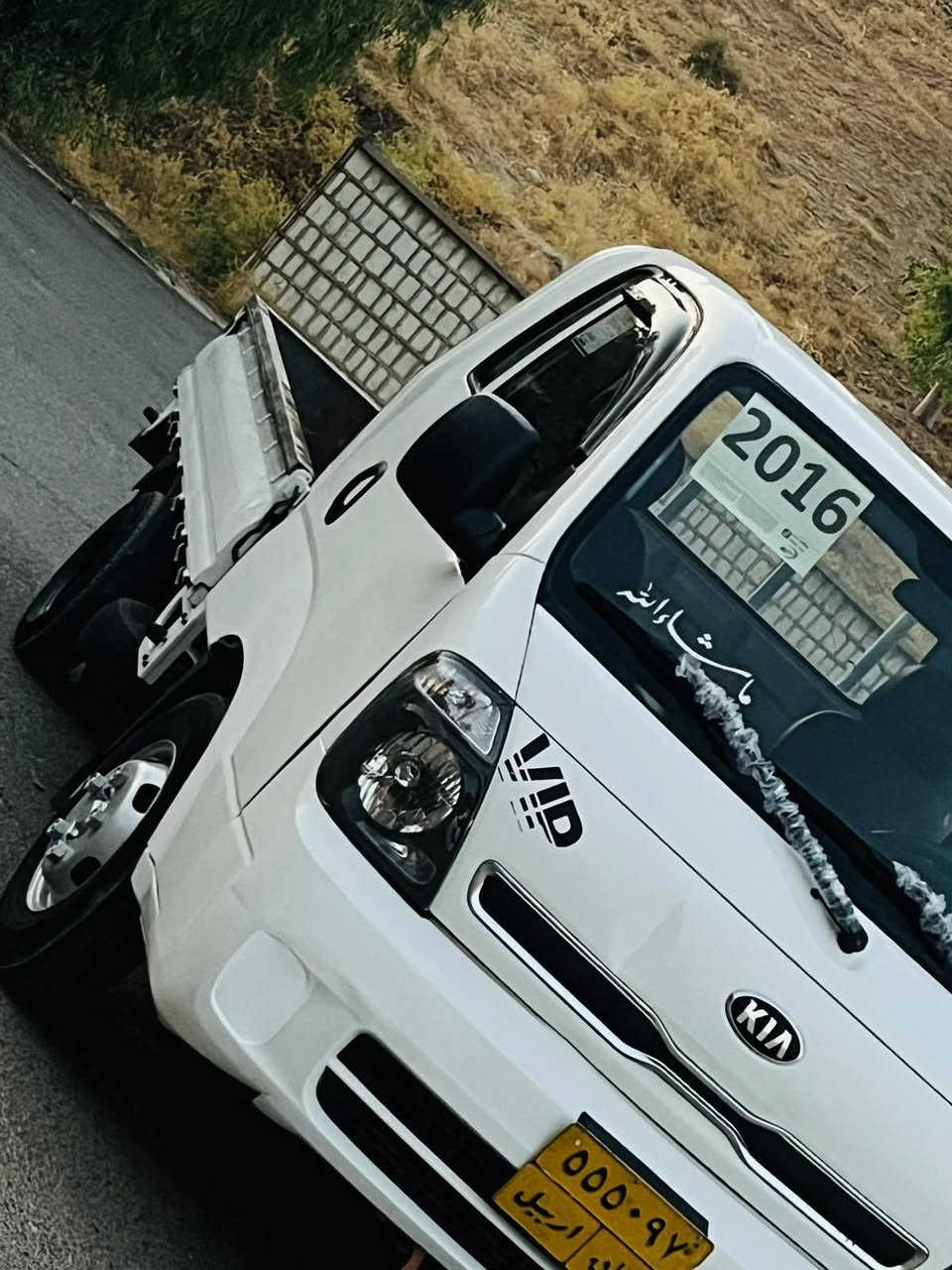 کیا 4000 مۆدێل ٢٠١٦
گێرومەکینەو ئەکسل بەشەرت 
پەمپ ونۆزل بەشەرت
تایەی دواوەی کراوە بە 14
 تەنها ئەوەندی لەوێنەکەدیارە سبوغی هەیە
سعر: 136$ 
***********
***********
