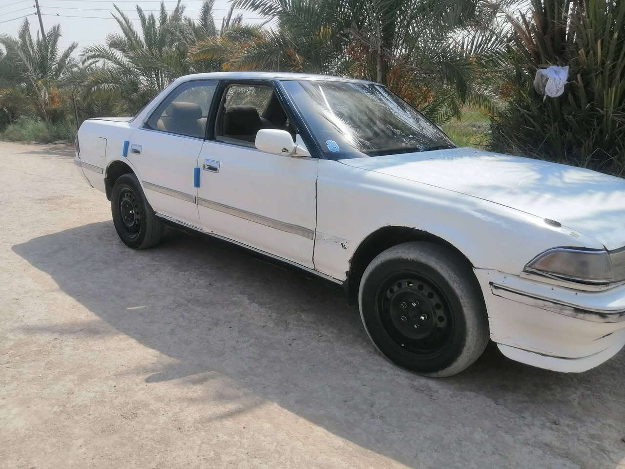 سلام عليكم للبيع مارك 1991 سياره مكينه كير حداديه تخم تيرات كهربائيات كله شغاله سياره حلوه ونضيفه مال جناي وشري بيه خير ويدلل مروس ترهم العنوان ناصريه قضاء الاصلاح سعر 25 وبيه مجال @ *********** @
