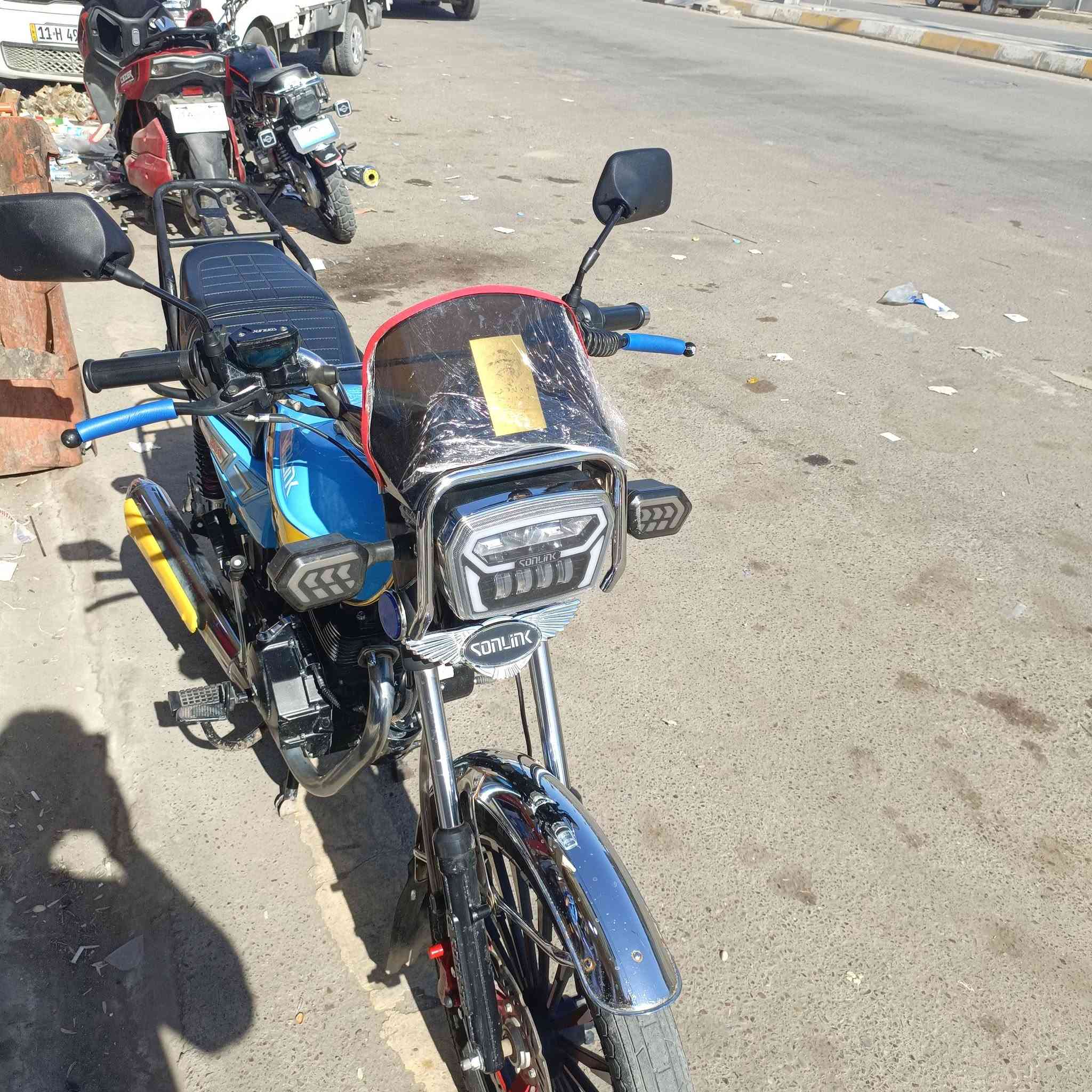 سلام عليكم دراجه للبيع مكفول من كلشي نضافه 90/100المكان الدجيل السعر850قفل   ***********
