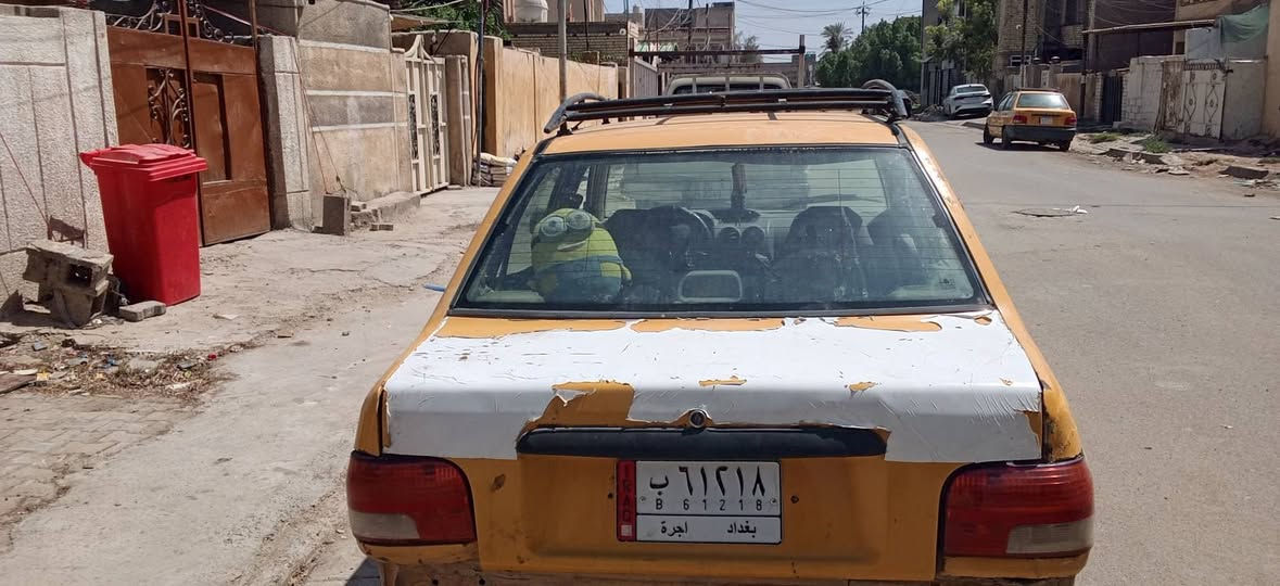السلام عليكم اخوان سايبه للبيع بغداد مصفرة هيئة غرمات عليها 500الف كير مكينه نضاف سيارة جاهزة بيها ملاحضات بسيطه صلنصه طاكه اودعاميه هذا نقصها  السعر المطلوب صافي بدون الغرمات مليون اوستميه يعني صافي 11ورقه اله 50 الف مكانها بغداد الدورة الي يحب يتصل ع الرقم 
***********
