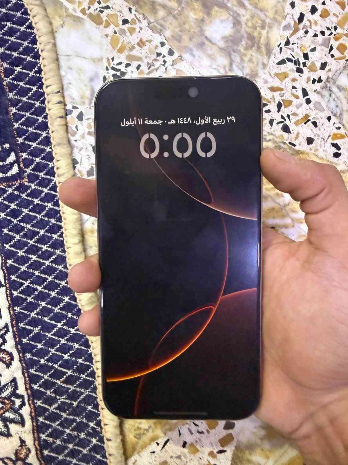 ايفون ١٦ برو ماكس • ٢٥٦ • شاشة ١٢٠ هرتز