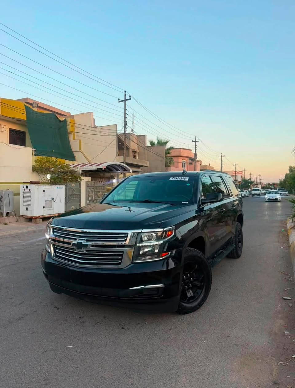السلام عليكم تاهو 2020
موصفات LS
قاصه 
تحديد سرعه 
تبريد قطعتين 
كشنات تدفه 
تبريد مركزي 
7راكب 
كامره دوار 
4ويل 
السياره دخول جديد كتاب ضباط تتحول كبل اب اسمك تحويل حر 
حادث السياره جاملخ إمامي بيه هاذه الرصع وباب خلفي كلير كندا فقط لا غير 
السعر 295$وبيه مجال 
التواصل ***********

‭***********‬
