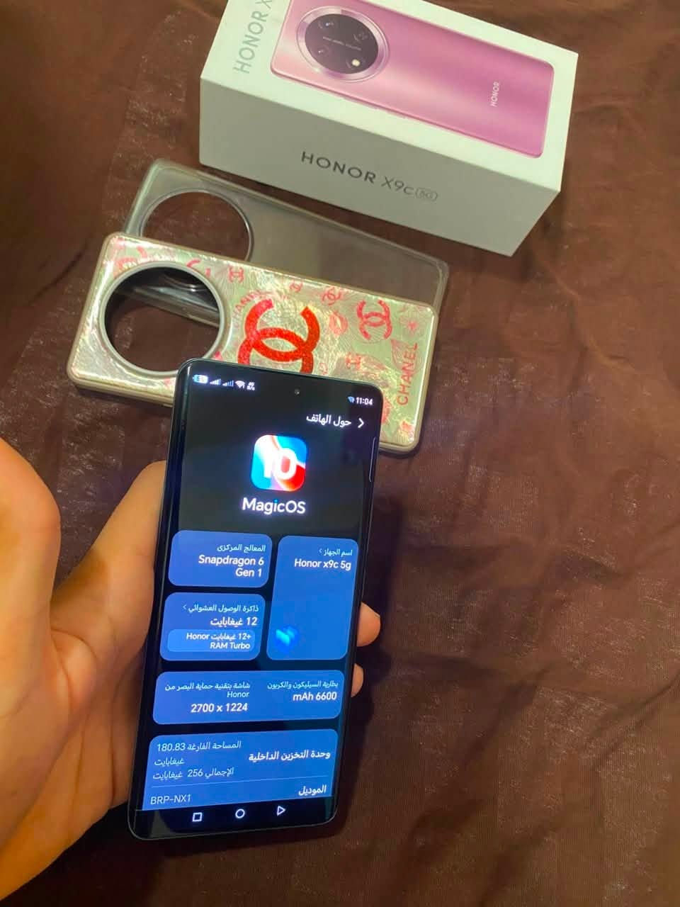 السلام عليكم
هونر x9c 5g استخدام 3 اسابيع فقط للبيع

شاشة 120هرتز بالألعاب 60 هرتز ومنحنيه 

بصمة اصبع بالشاشة

سماعات ستيريو وعاليات 300درجة وجودتهن ممتازة

مساحة 256

العشوائية 12+12

بطاريته 6600 كلش ممتاز ومايصرف شحن

مابي اي ملاحظات او اي عطل حتى زلغ مابي

الجهاز بعده جديد وبالضمان 

ملحقاته كاملة كفرين وشاحنته وكارتونته

مكاني بالبصرة الجزيرة 

سعر 325 ربع ما يطيح ولوتي لا تصير ***********
