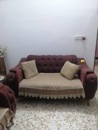 صوفا تركي • خشب زان • ١٠ مقاعد