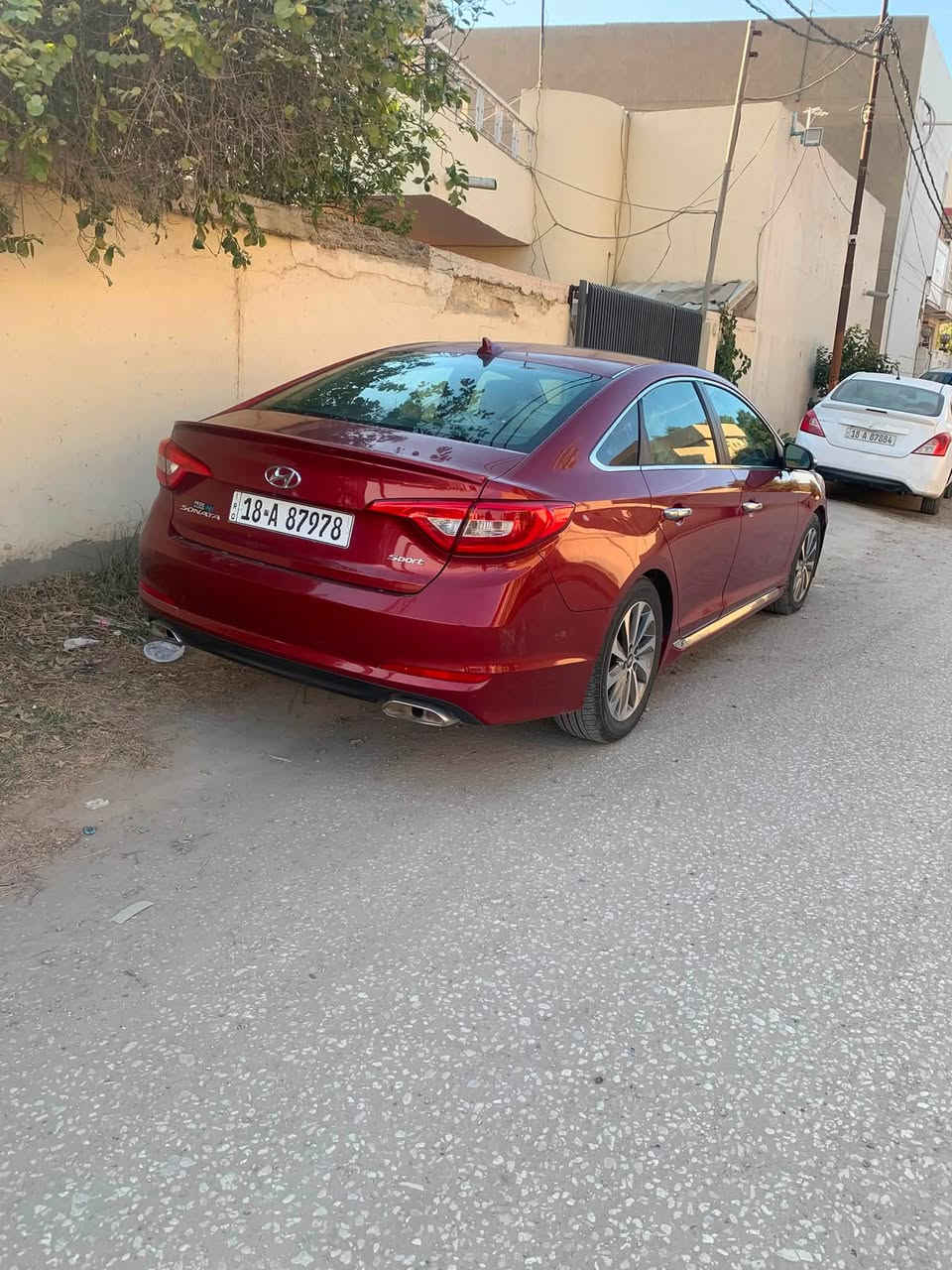 السلام عليكم للبيع سوناتا سبورت ٢٠١٦ GDI كير محرك تبريد خير من الله الضرر بنيد  وبارد باب السايق شبر السعر ١١٠ وبيها مجال مواصفات عاديه ٣ انظمه قيادة تحكم ستيرن كشن كهربائي المكان بابل المحاويل للاستفسار ***********
