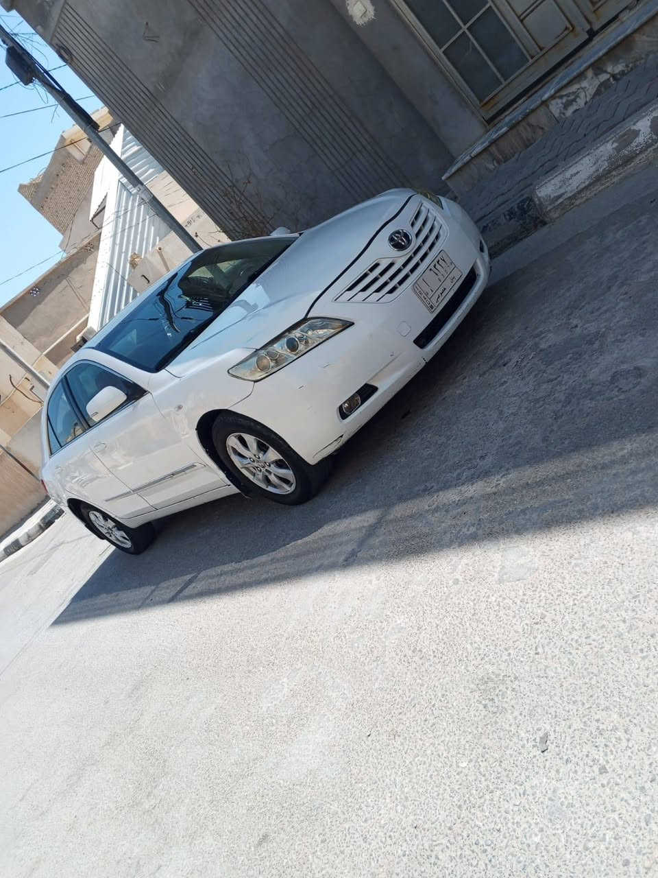 يا الله كامري للبيع موديل 2009
وارد خليجي مكينه كير كفاله لا تنقيص لا تبخير كفاله من الضربه والتبديل سياره بيها مكانات صبغ 
حجم المكينه 2400 قطعتين 
تبريد كشنات جلد كشن كهربائي 
جي ال اكس برده كهرباء تخم تاير حداديه تبريد ثلج تحويل ثاني يوم العنوان كربلاء السعر 83//بيها مجال بسيط رجاء 
فقط الاتصال رقم ***********
