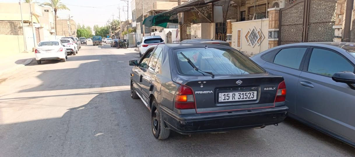 السلام عليكم نيسان بريميره 1994السياره ب اسمي  تحويل ثاني يوم رقم انكليزي هزه جديده  السياره كير مكينه تبريد خير من الله  سعرهه ب27 وبيهه مجال للشراي مكان السياره بغداد الحسبنيه 
*********** الرقم
