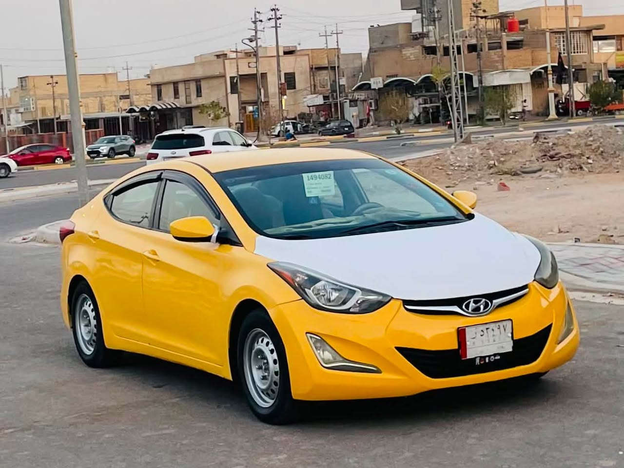 سلام عليكم البيع هونداي إلنترا موديل 2015 وارد امريكي حادث باب فقط ولباقي مكفولة كفالة عامة سيارة جديدة وجاهزة من كلشي تبريد ثلج حدادية تخم تاير كير ومكينة 1800دوش مكفولات سيارة رقم نكليزي باقي بس ستلام لوحات هيه وغرامات مصفره سيارة أحله من صور السعر 98 لاستفسار علا رقم *********** مكان سيارة كربلاء
