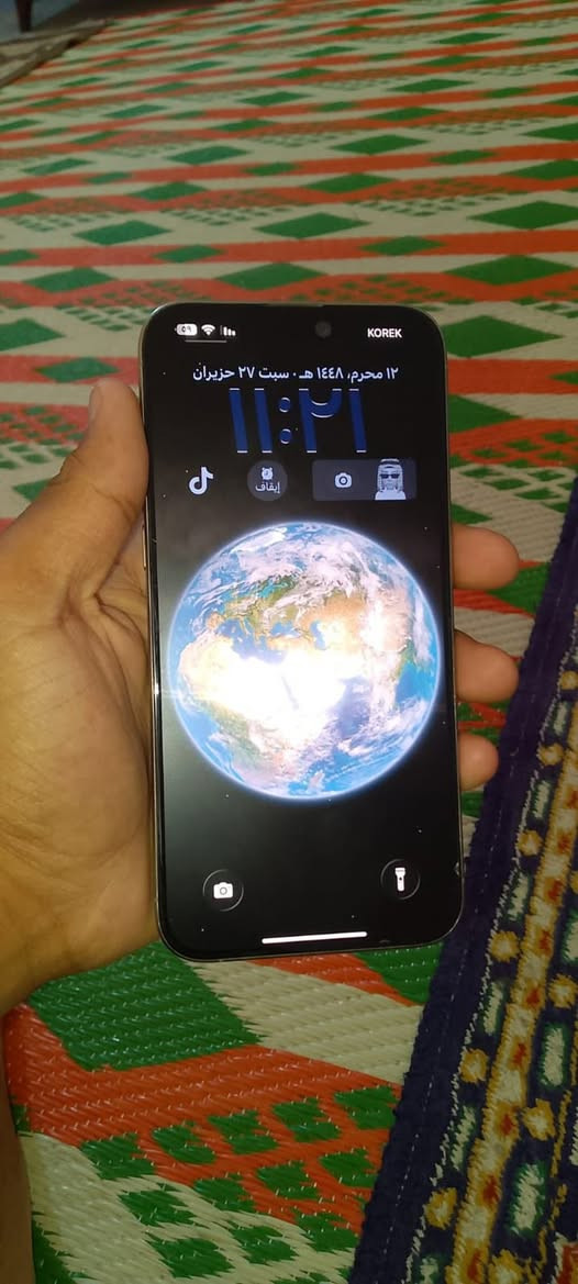 سلام عليكم ايفون ١٥ برو ماكس للبيع ذاكره ٢٥٦  الجهاز نظيف كلش امبدل بطاريه اصليه ١٠٠ فقط. الجهاز مكفول فقط البطارية سعر الجهاز ٩٠٠ ألف وبي مجال مكاني بغداد الدوره ***********
