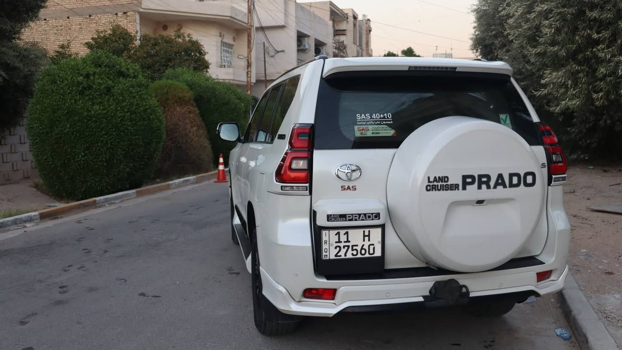 سلام عليكم لاند كروس برادو ٢١ مدنايت ادشن TSX سياره نضيفه جداً مكفوله كفاله عامه  سياره ساس بيها رصعه جوه القبغ مال بنزين وسحبناها سياره ماشيه 56 الف مكاني بغداد حي العدل شارع الأسواق المركزيه ***********
