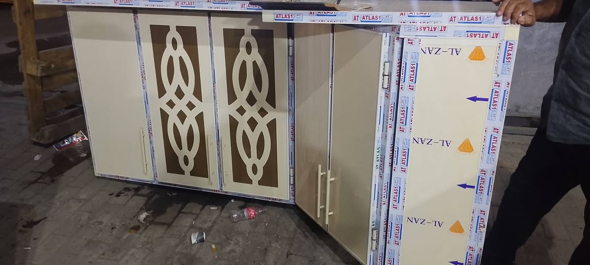 كاونتر مرمري • ٦ قطع • مدينة الصدر