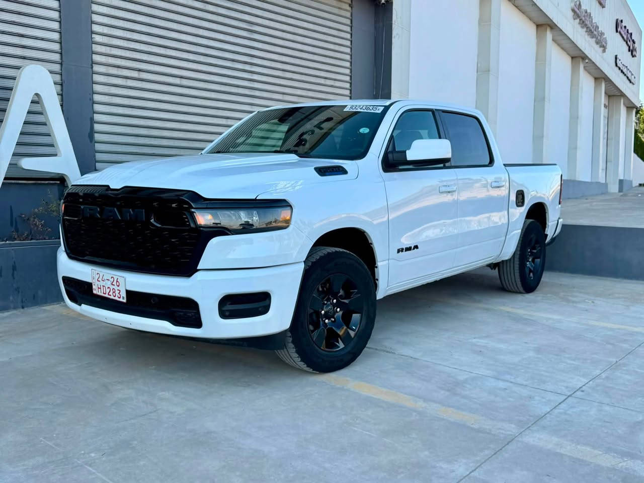 RAM 2025
رام 2025 

السعر:: 260

ماشيه 5 الف ميل فقط

محرك 3.6 V6 ايتورك

فور ويل 4X4 

بودي صغير باب الكبير (المرغرب)

بصمة تشغيل عند بعد

رادار امامي و خلفي 

رادار جانبي نقطة اعمياء

حساس امامي و خلفي

ارباك سستم

حادث و سونار بلمنشور 

بدون دواخل بدون شاصي شرط الفحص

بدون رقم يترقم شمالي

رقم الشاصي      1C6RRFGG5SN160617

عنوان كركوك شارع المعارض

***********

