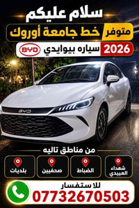 خط سيارة • جامعة أوروك • BYD