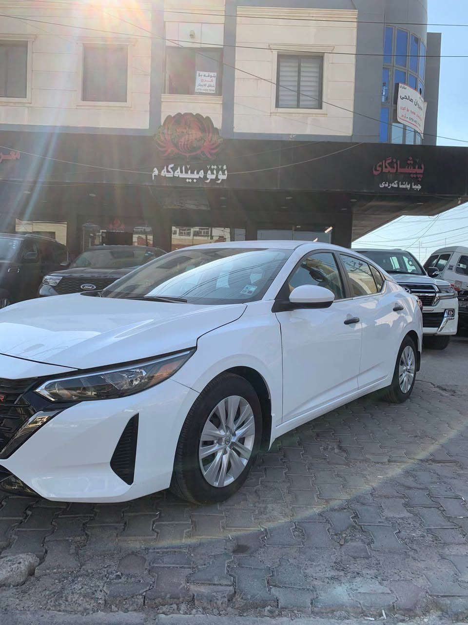 کوردی 
تەنها فرۆشتن 
کۆد / ٤٦٥ 
نیسان سێنترا 
مۆدیل / ٢٠٢٤ 
سفڕە نەڕۆیشتووە 
مواسفات / S 
مەکینە / V4 
ژمارە کاتی نەشکاوە 
۳ مانگ مۆڵەت ڵەگەڵە 
تەنها بۆنیت سبوغ 
بێ ناوگرتن ، ئێڕباگ سوکان شان 
بێ تەعدیل و قۆپ و قنج  

نــــــرخ / ١٣٧ $ 
ناونیشان هەولێر 
مۆبایل / *********** 

عربي 
فقط بیع 
ماعندنا مراوسة 
نیسان سینترا 
وارد آمریكی 
سفر كیلومتر اخت زیرو 
مودیل / ۲۰۲٤ 
مواصفات / S 
محرك / V4 
رقم کاتي تترقم شمالي فقط 
۳ آشهر رخصة للترقیم 
فقط بولنت سبغ 
حادث خفیف 
بدون دواخل 
بدون تعدیل ، بدون رصعات 
ایرباك ستیرن و بردة طاك 

سعر / ۱۳۷ $ 
عنوان اربیل 
واتس اب / *********** أربيل, العراق
