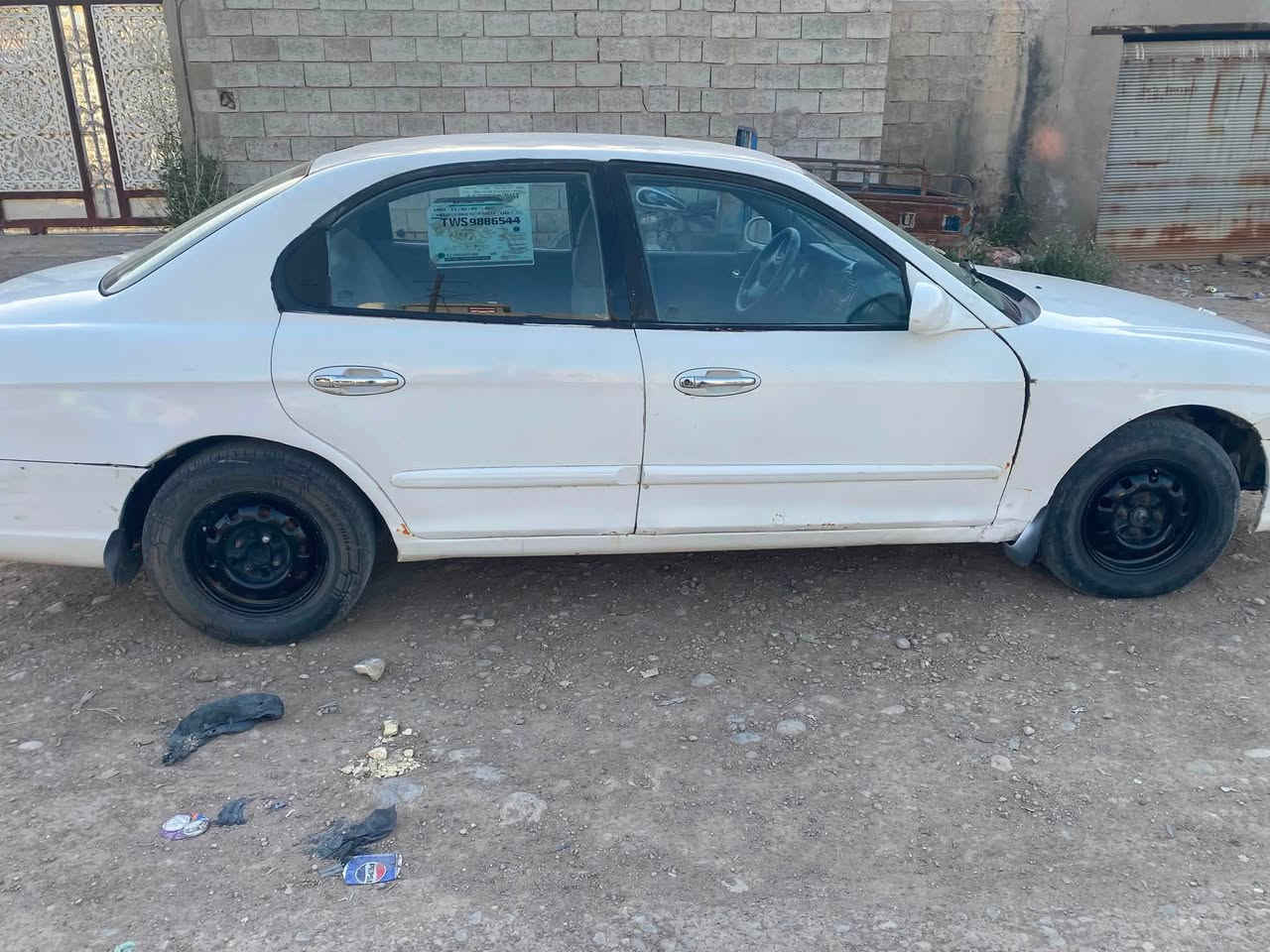 سياره سوناته ١٩٩٩ نضيفه خير من الله تخم تاير باتري جديد  كير مكينه نضاف السنويه صاقطه صار شكم شهر تحويل شوكت ماتريد السعر ٣٥ ***********
