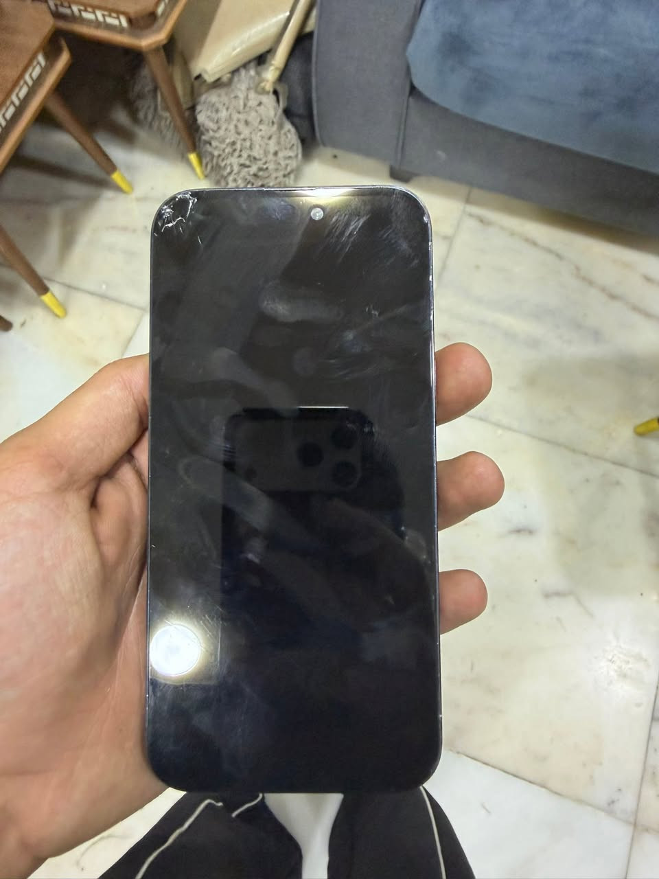 ايفون ١٤ برو ماكس ضهر مكسور كسره خفيفه وشاشه مكسوره بطاريه ٧٩  كامره خير من الله  السعر ٥٥٠المكان بغداد 
***********
