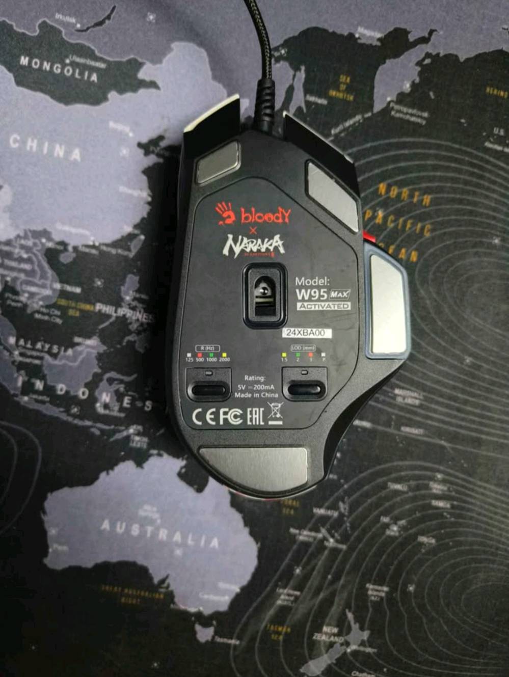 Bloody W95 Max Mouse
ماوس جيمنج احترافي واير من شركة Bloody 12,000 DPI
و سرعة استجابة فائقة تصل الى 2,000 هيرتز يحتوي اضاءة RGB و ازرار جانبية
السعر 35 الف و يوجد توصيل لكل العراق ب5 الاف مكاني بالانبار للاستفسار راسلني واتساب عالرقم ***********

اصلي من شركة بلودي و مستعمل لفترة متفاوتة كم شهر
حالة الماوس: ما بيه أي خدوش، كسر، أو مشكلة بالأزرار/السكرول/الـ RGB/السنسر
ماوس Bloody W95 Max نسخة Naraka Bladepoint
التوصيل ب5 آلاف اذا محافظات
داخل الانبار ب3 آلاف و اذا داخل هيت التوصيل مجاني مني