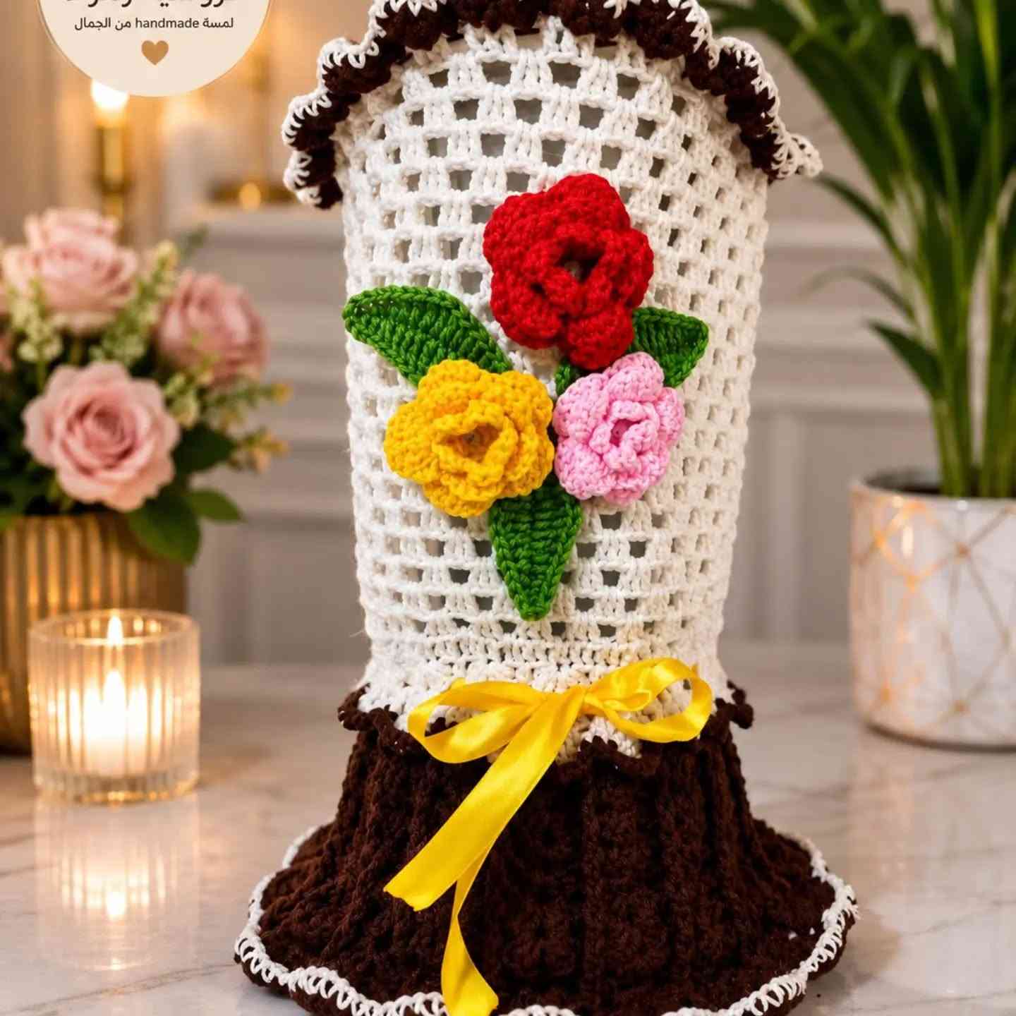 ✨ غلاف الخلاط بالكروشيه ✨

لمسة بسيطة تغيّر شكل مطبخك وتضيف له جمال وأناقة 💕🧶
شغل يدوي بحب وتفاصيل مرتبة، حتى يبقى الخلاط محمي وأنيق 🌸

السعر ١٠ الف 

🧶 تنفيذ حسب الطلب
🎀 ألوان وتصاميم حسب اختياركم

Watsap ***********
📸 Instagram: zozo2016
📘 Facebook: كروشيه زهراء

📩 للحجز والاستفسار راسلونا

#كروشيه_زهراء #غلاف_خلاط #كروشيه #هاند_ميد #كروشيه_العراق

