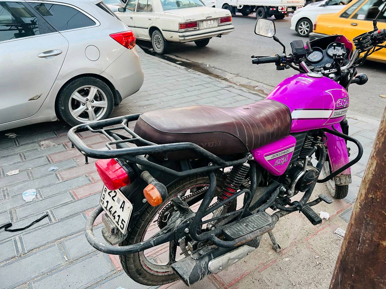 سلام عليكم دراجة دايون 23 مرقم اربيل باسمي 
السعر 2000 
الموقع بغداد الدراجة زيرو ماشية 13 الف كلش نظيفة وبحيلها 
واتساب +9647714781740