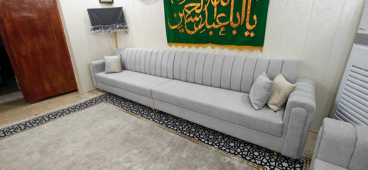 @أبرز المعجبين دوشمه ونجاره بركات أل البيت   للدوشمه التخامه نشأ كافه تخامه والدواوين بضمان حقيقي 5 سنوات الى 10 سنوات تزكام درجه اولى من مواد عالميه
بلوك صاج بورد 🇫🇮
خشب روسي 🇷🇺
قماش تركي 🇹🇷
اسفنج هاي اكسترا 🇮🇶
رجل تخم تركي بانواعه 🇹🇷
والعمل عراقي بأيادي محترفه وجميع الموديلات والتصاميم من ذوق الزبون  
العنوان/ديوانيه حي الظباط قرب قطاع الصحي الثاني 
رقم هاتف ***********
