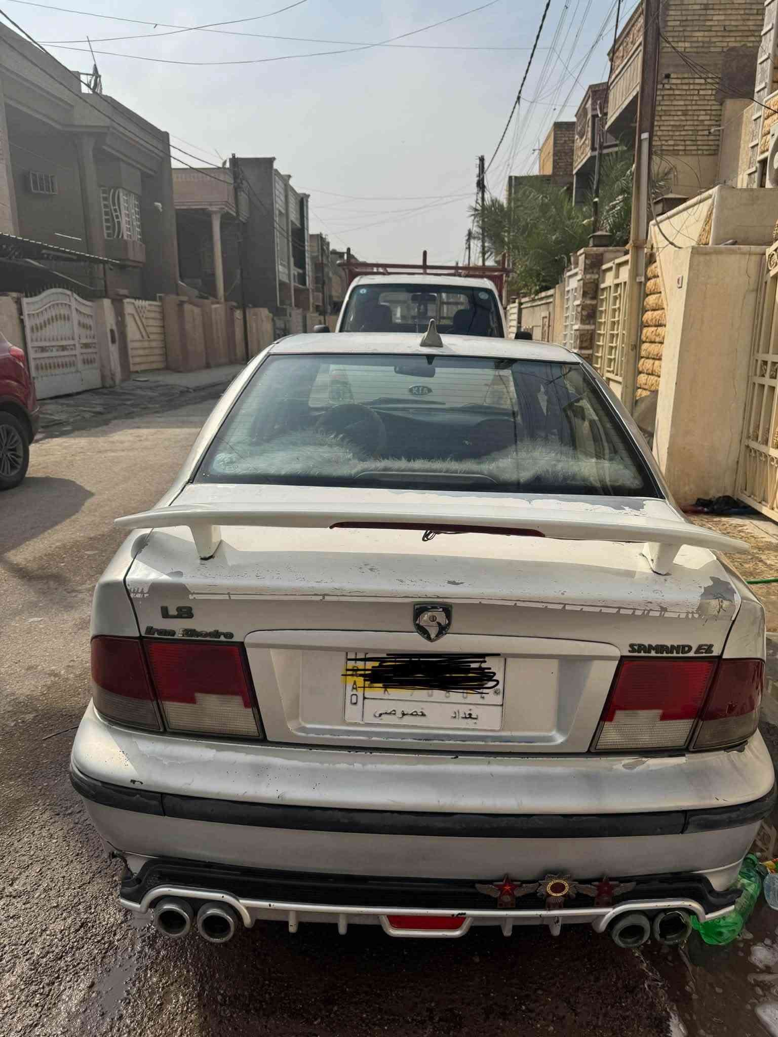 سمند ٢٠٠٩ • رقم بغداد • مكينة زينة