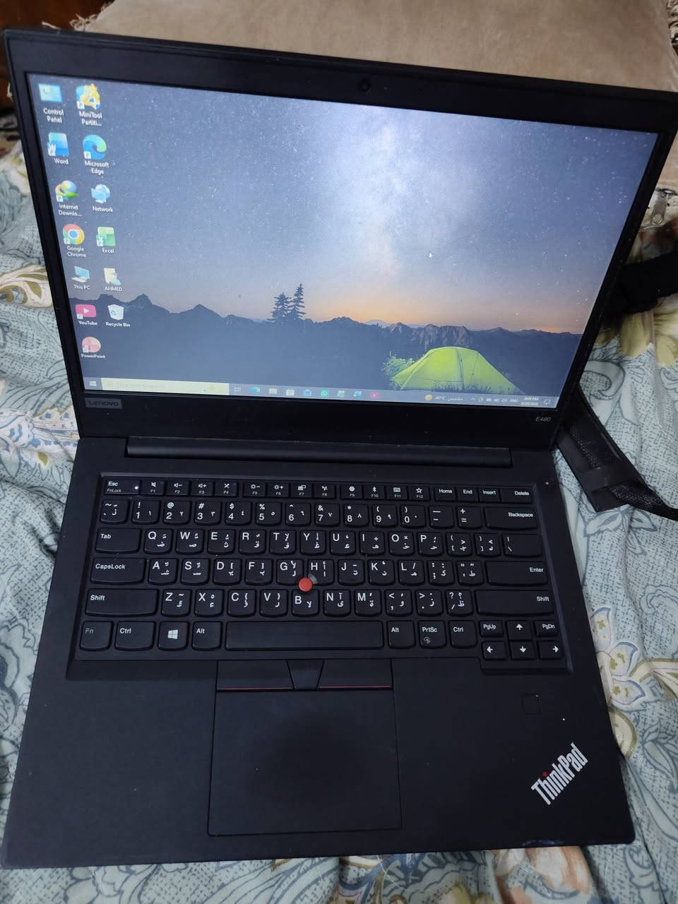 بـ220 ألف فقط 🔥 لابتوب Lenovo ThinkPad E480 جيل سابع
المعالج: Intel Core i5 جيل سابع
الرام: 8GB
التخزين: SSD 256GB
الشاشة تنفتح 180 درجة
نظيف ومناسب للدراسة وجميع البرامج
مع الشاحن والجنطة
للاستفسار والتواصل: ***********
