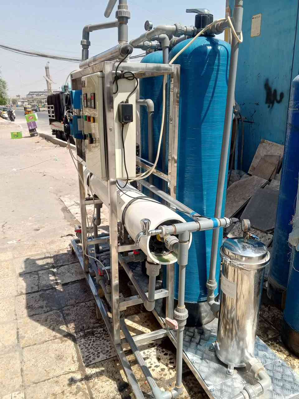 السلام عليكم محطه ماي ار فقط نسبه الاملاح 30 السعر 1750 العنوان بغداد مدينه الصدر ***********
