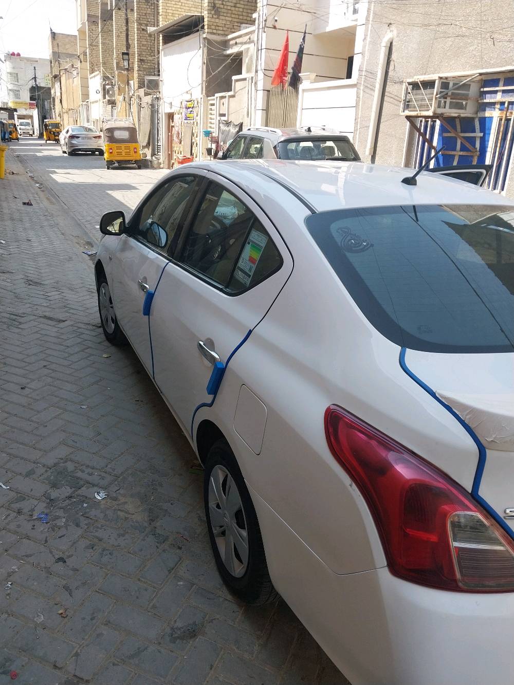 سني هندي موديل ٢٠١٩ ماشيه ١٢٠ كير ومحرك كفاله سياره نظيفه تبريد ثلاجه خير من الله مال جناي السعر ٩٥ وبيهه مجال للشراي في الطالبيه رقم الهاتف ***********