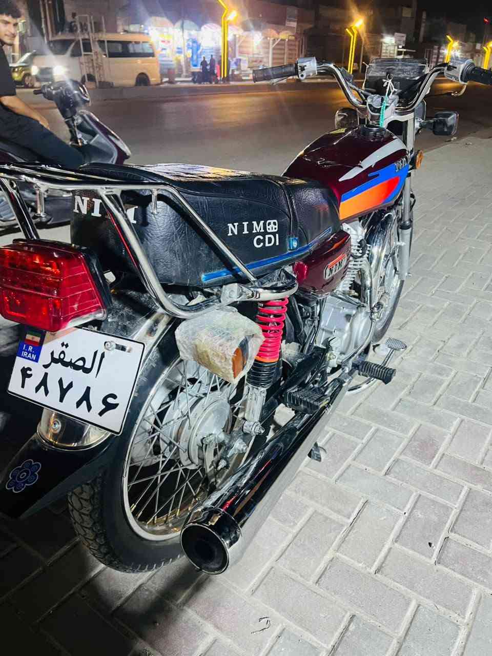 دراجة نامة ايراني اربعة گير + مكينة نضيفة ممفتوحة مكاني بغداد سعر 750وبيهة مجال حك جيتك تواصل ***********
