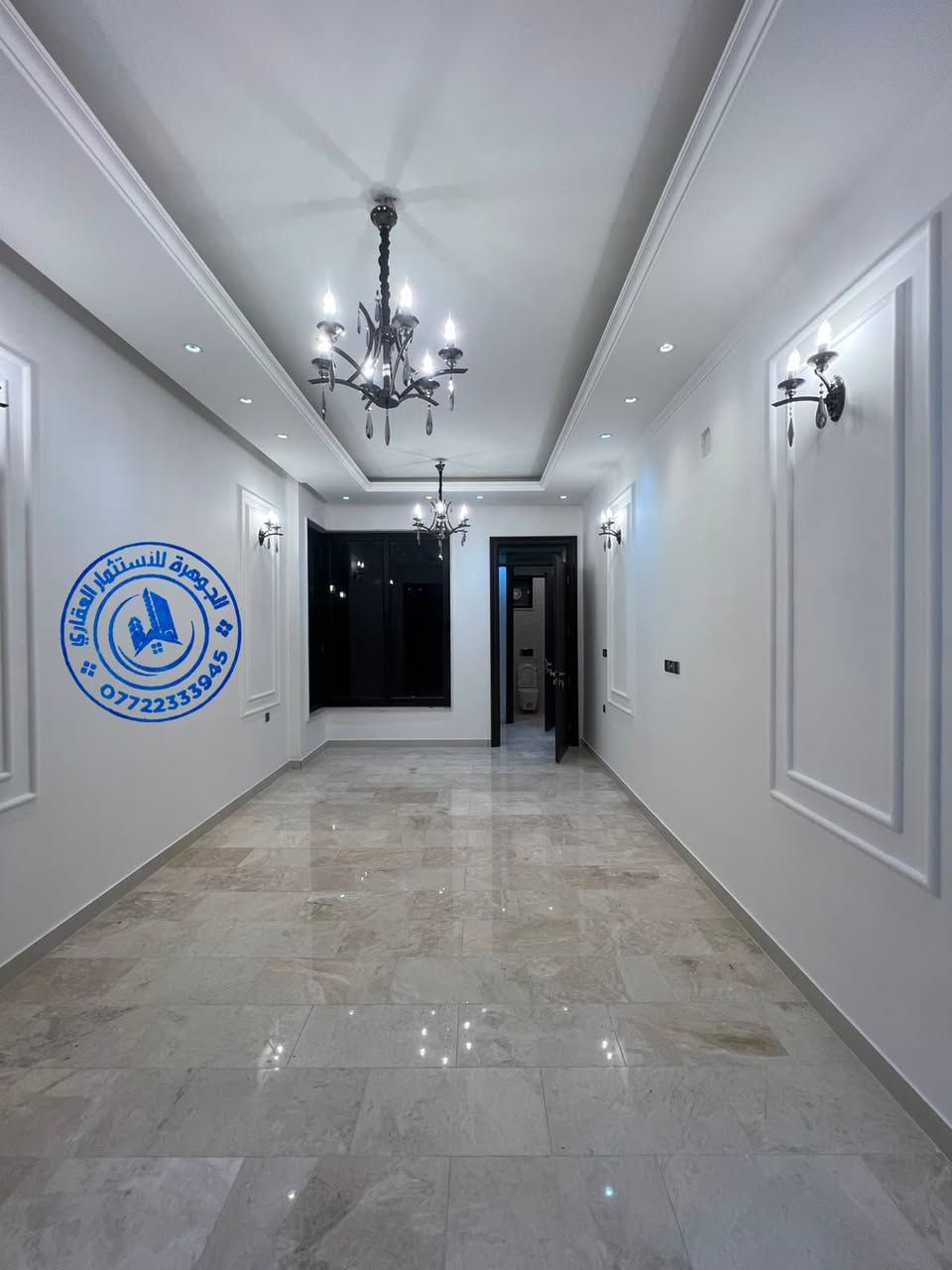 للبيع دار سكن زيرو حديث درجة اولى 🏦
المساحة 150م 📏 واجهة 5 * نزال 30
📍 زيونة محلة 710
يحتوي على 4 غرف نوم واستقبال وحولي ومطبخ وخدمات

لمزيد من الاستفسارات الاتصال على الرقم الآتي:
☎️ *********** / شركة الجوهرة 💎
او زيارة موقع الشركة الكائن في:
📍 زيونة - محلة 710 - شارع القاعة الملكية - مقابل جسر الأمانة

🔍الشركة مجازة رسمياً من غرفة تجارة بغداد - إستثمر بأمان 🔎
🫆 نعمل بالنظام الإلكتروني الجديد (منصة عقاري) 🫆
📝 نستقبل كافة طلباتكم وعروضكم وعلى مدار الساعة ⏱️
"اتصل بالجوهرة والي تريده تبشره"💎

نص مكتوب في الصور:
- الجوهرة للاستثمار العقاري ***********