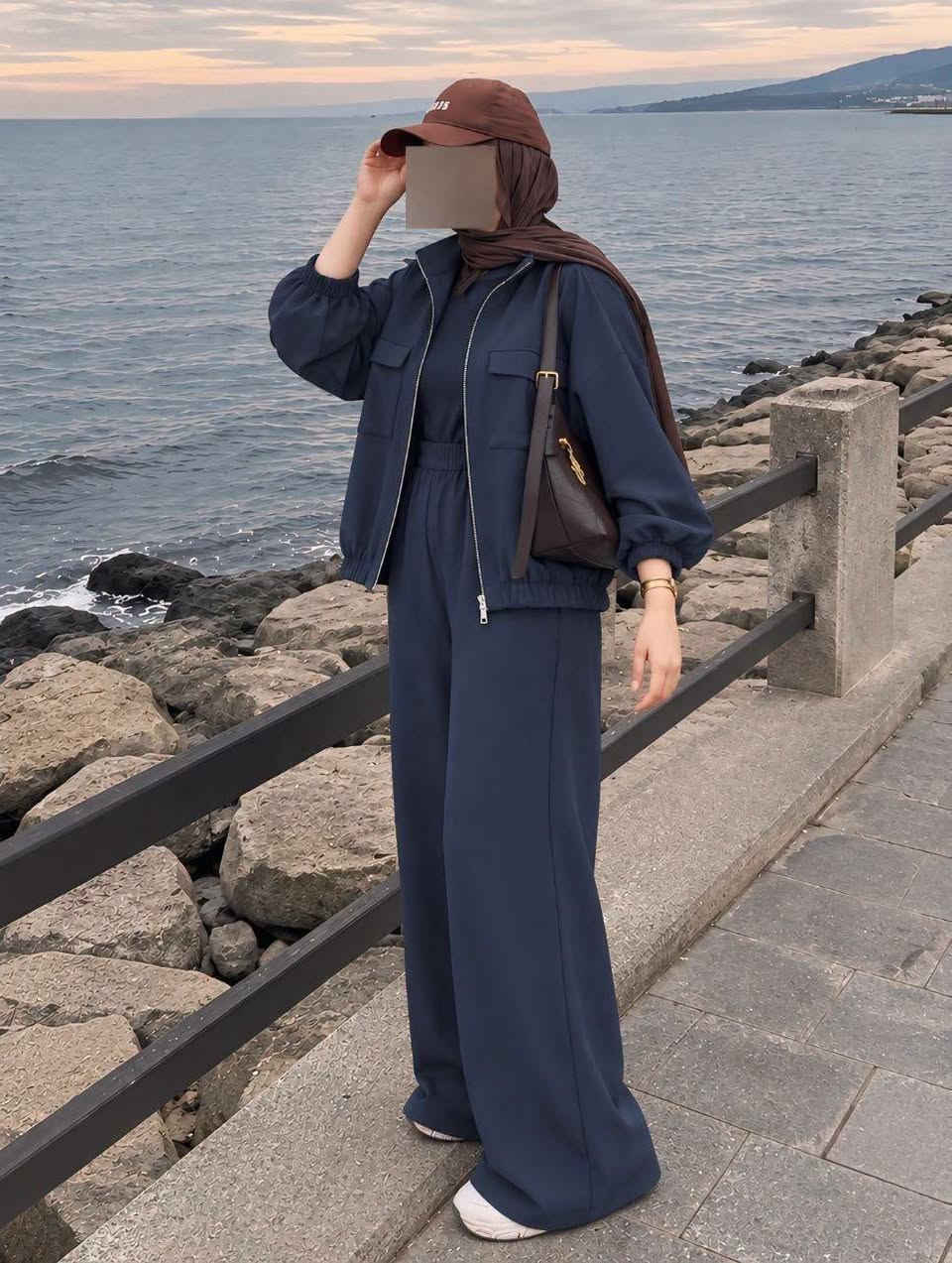 سوت ٣ قطع • دابل ايطالي • مقاسات ٣٨-٤٨