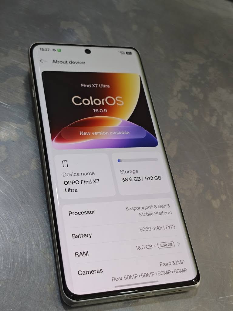 oppo find x7ultra 
تەنها بۆ جیمەیل لادان کراوەتەوە
خاوێن و نازدار هیچی نەگۆڕاوە 
بەس کارتۆنی بەتالی ڵەگەلە
نرخی ٦٥٠ هەزار 
٥١٢ رام ١٦
ڤێرشن چاینا 
پاشای کامێرا و خێرای 
١٢٠ ئێکس زوم
Snapdragon 8 gen 3
pubg 120 fps
زەمانی هەمو شتێک 
شوێن هەولێر 
گەیاندن هەیە 
*********** أربيل, العراق
