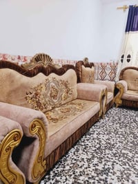 طقم ملكي • 10 مقاعد • نضيف