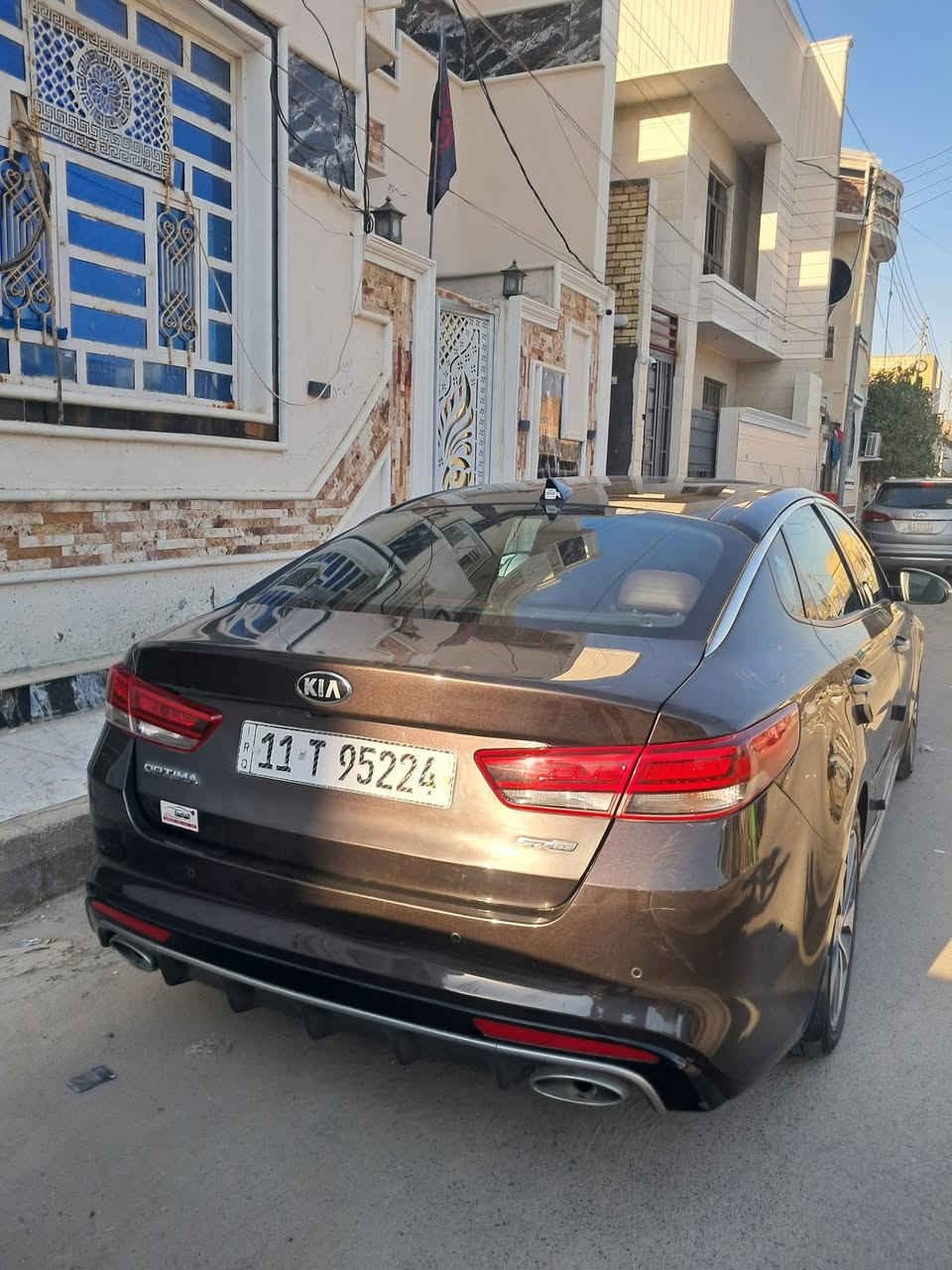 السلام عليكم كيا اوبتيما 2017 خليجي
2400 دوش رقم بغداد دولي 

ماشيه ١٣٢ الف 

فول السياره جيتي لاين معروفه المواصفات بصمه فتحه 

رقم تلفون ***********
السعر ١٦٣
