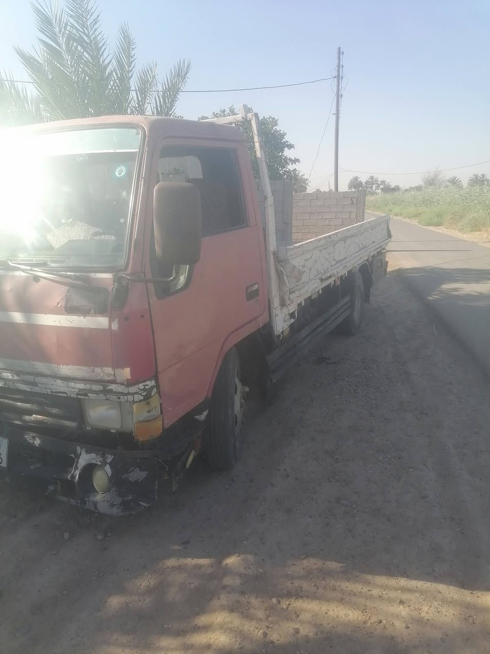 السلام عليكم  هونده موديل 95 رقم بغداد انكليزي محرك بيه بخار و ينقص السياره 3 طن بل السنويه يعني تستلم بيه 75 لتر كاز يوميه مكان السياره بغداد السعر ب 58و قابل لتفاوض المحموديه ناحيه الرشيد *********** وقت الاتصال من 9 صباحا الى 10 مساء

