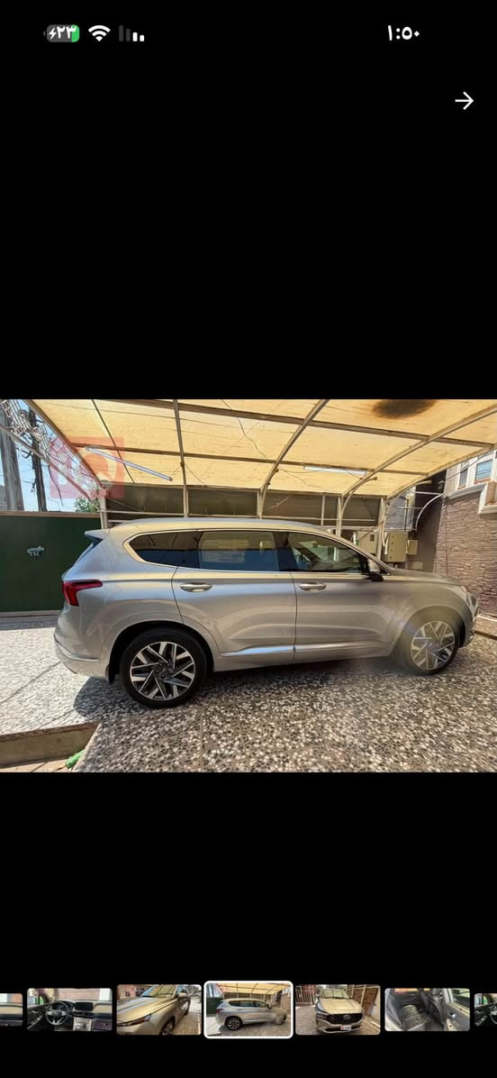 ‏Hyundai Santa Fe, Calligraphy 2022
محرك: 2500 تيــربـو🚀🚀 اقلاع طيـارة👀
السيارة اعلى فئة تجي بالسنتافي /  كالگرافـي
مليانة مواصفات 👻👻281 حصــان 🚀
فور ويل HTRAC
فتحة سقف (بانوراما ) طگتين
داتاشو يعرض سرعة السيارة وتنبيه الرادار 
 كشنات كهرباء 12 حركة
كشن السايق خزن ميموري سيت
كشنات جلد 
كشنات تدفئة و تبريد الامامية والخلفية تدفئة
ستيرن تدفئة 
شاشة جبيرة 
ابـل كاربلاي 
اندرويد اوتو
كامرات 360  درجة 
توقف امامي ذكي
توقف خلفي ذكي
5 كامرات
شفتات سرعة
رادارات 360 امامية ، خلفية ،جانبية
حساسات امامية و خلفية السيارة بيها 12 حساس 🥷🏻
مانع تصادم خلفي وجانبي وامامي مع توقف ذاتي 
داخل السيارة LED متغير اكثر من 10 الوان
مري شفط مع اشارات بالمري
تنبيه خروج مسار 
نقط عمياء
قيادة ذاتية
مثبت سرعة 
تحديد مسار
تثبيت مسار 
سستم صوت 12 سماعة بنظام Harman Kardon
لايتات امامية خلفية LED
لايتات امامية بنظام LED DRL
السيارة مزودة بنظام Blue Link Telematics
جنطة كهرباء 
ويل كروم 20 انچ 🥷🏻
سقف شامواه(كنتارا)
دخول ذكي 
صندوق ذكي يفتح عن الاقتراب
اشاير ترحيب
6 وضعـيات قيادة
اوتو بارك (تتقدم وترجع بالبصمة)
شاحن وايرلس
بردات خلفية بلادية
السيارة

للاستفسار ***********

بغداد
