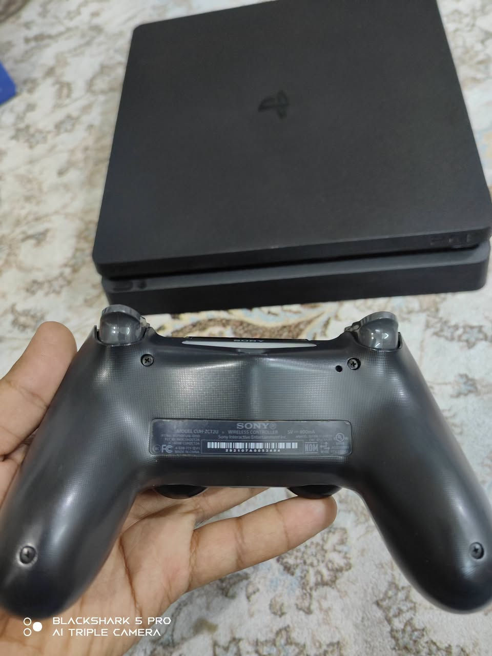PS4 سليم • ٥٠٠جيجا • اقراص GTA V+TEKKEN ٧