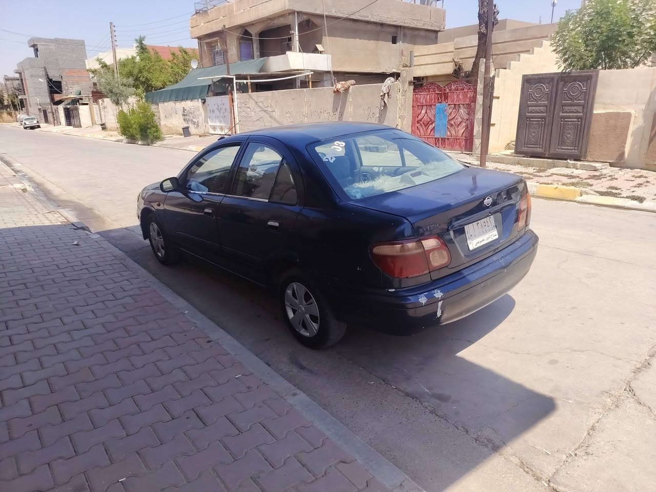 السلام عليكم للبيع نيسان صني 2003
يسره ابلاد كير عادي مشروع وطني
لل2029 دفتر بنزين بيها شرط 
التحويل ولغرامات صدر امامي خلفي 
جديد / كير مكينه خير من الله 
مكينه قبق اسواد بلاد كهربايات 
كامل شغاله تدفيه تبريد شغال 
فقط عندي كوبريسر ضعيف 
ابيع احزام بيها صخا بلجمرلغ الخلفي وشويه بلحوض السعر ٥٥وبيها مجال 
للتوصل ***********وتساب +اتصال
