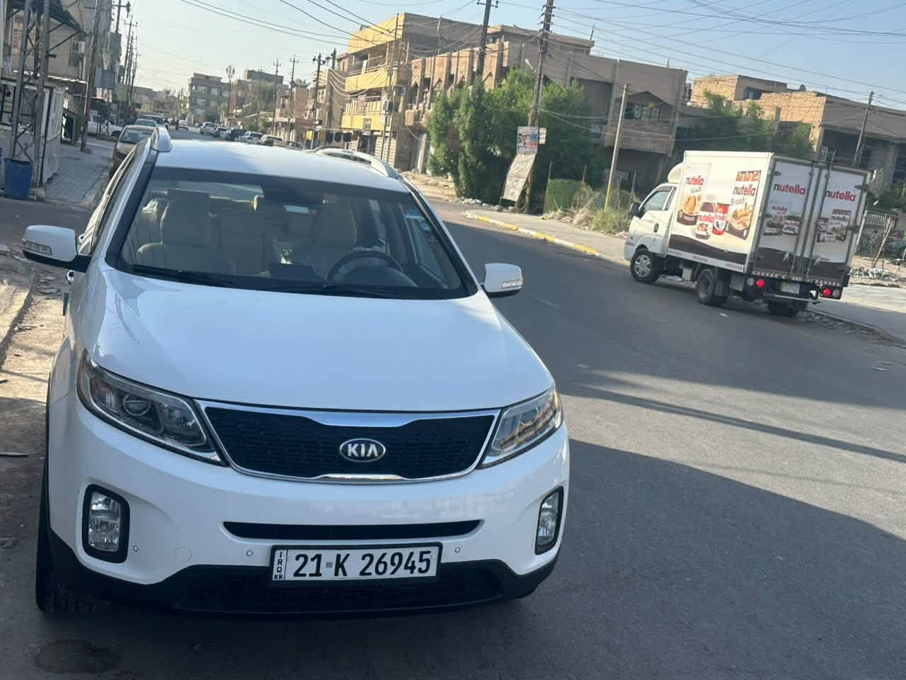 السلام عليكم سورنتو 2014. بيها قطعه وحده صبغ
بصمه 
كشنات مخمل 
كشن كهرباء 

اربعة سلندر سبعة راكب ٣ قطع تبريد 

باتري جديد وتخم تاير جديد 

ماشية 115 الف

سنوية وهزة جديدة رقم بغداد 

السعر١٦٥

***********
مكاني بغداد
