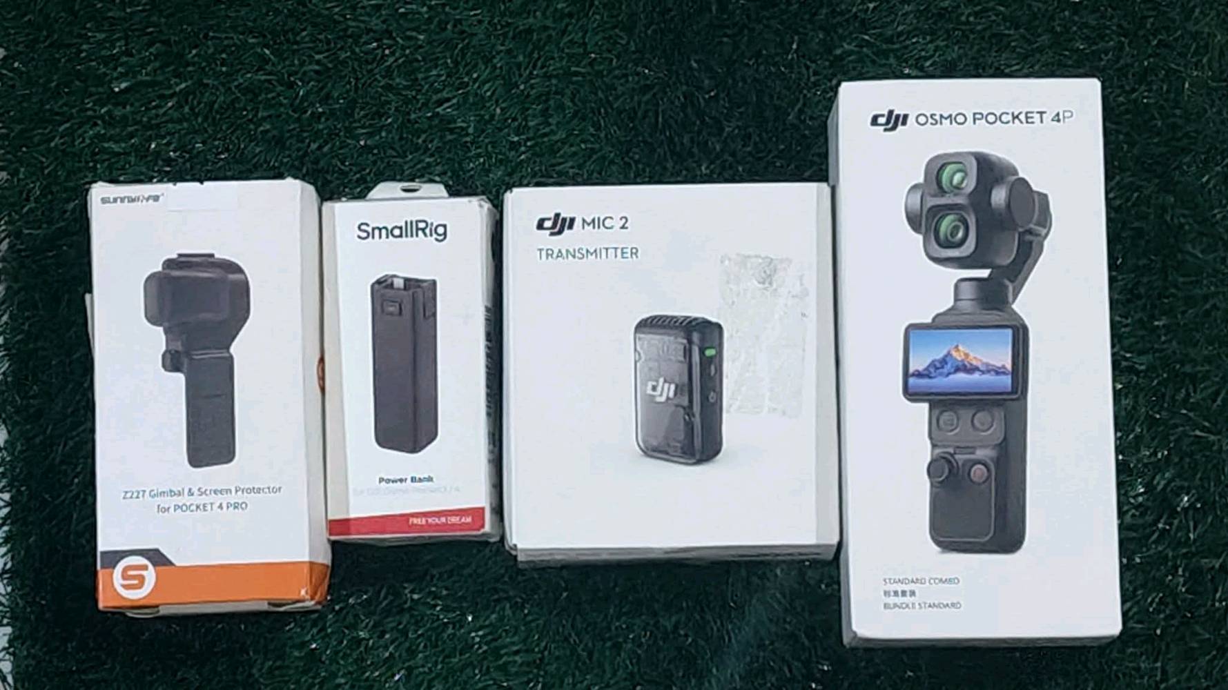 اوزمو بوكيت 4P • مايك DJI 2 • تبديل مع سوني فوجي