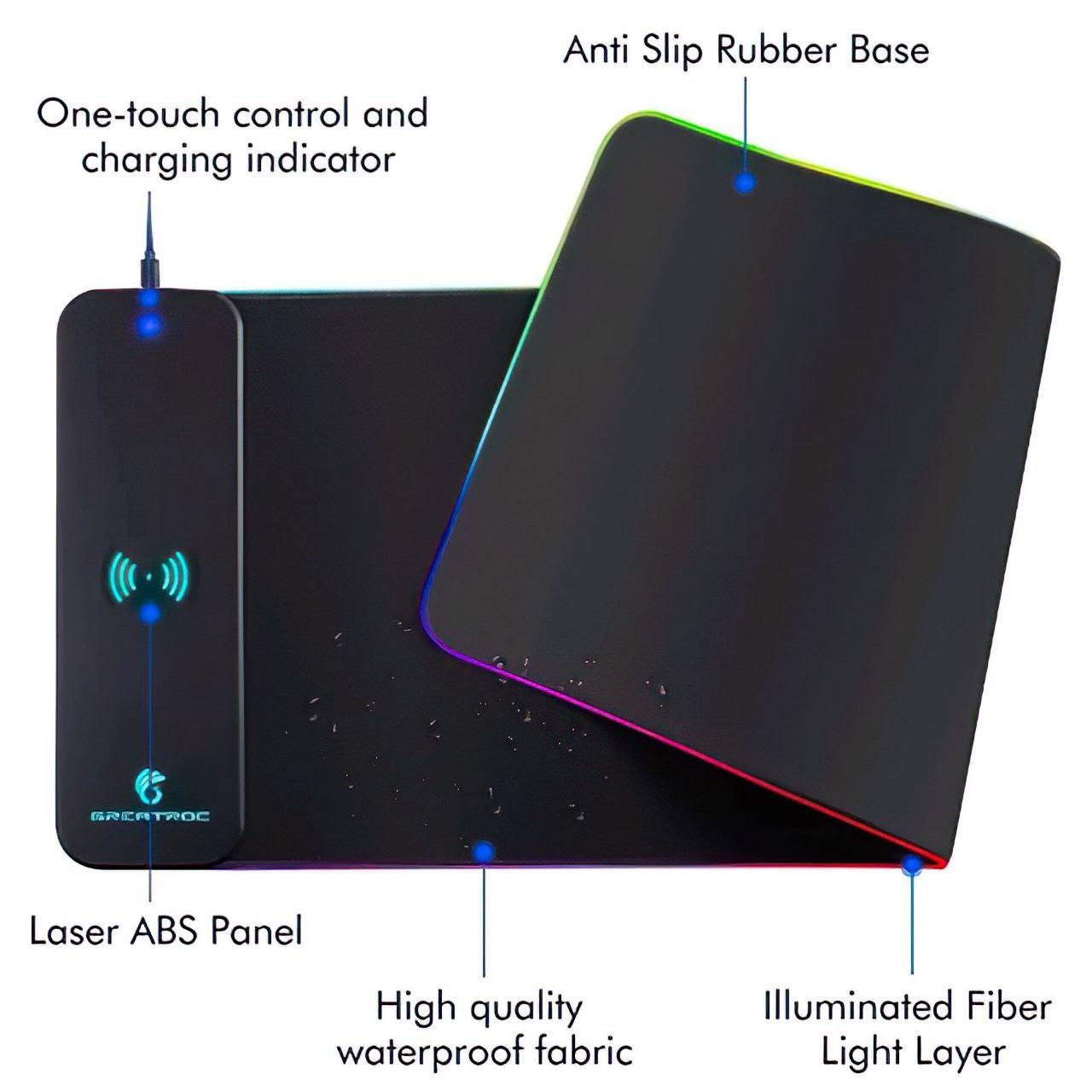 عندي ماوس باد مرتبة كلش حلوة تجي Led RGB تنربط بالتلفون تتفاعل وي الصوت و بيها شاحن وايرلس وسعرها كلش حلو 10 الاف 

***********

