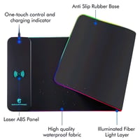 ماوس باد • LED RGB • شاحن وايرلس