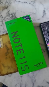 مبايل (Infinix( NOTE11S ذاكره 128GB+8GB جهاز نضيف يدعم 40فريم بوبجي وس...
